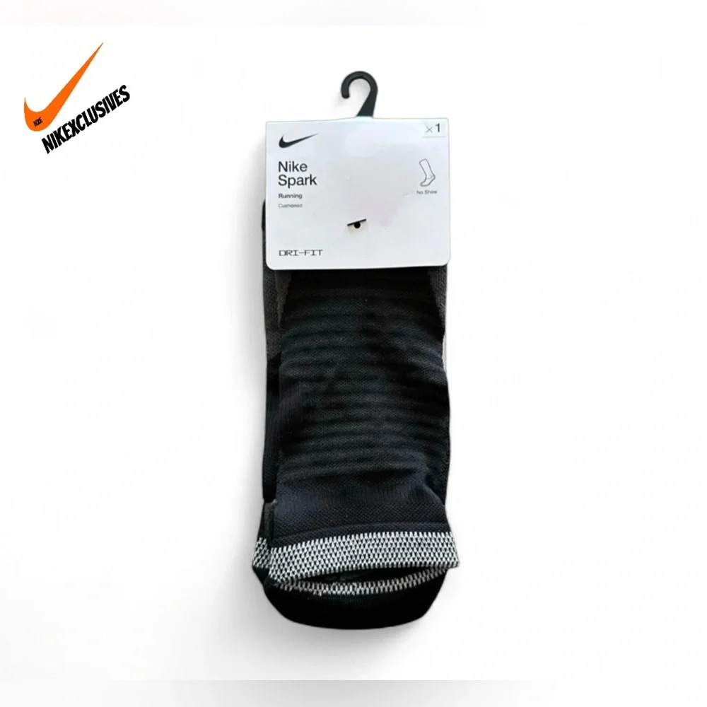4 PAIRS Nike Spark Cushioned No Show performance Athletic running Socks